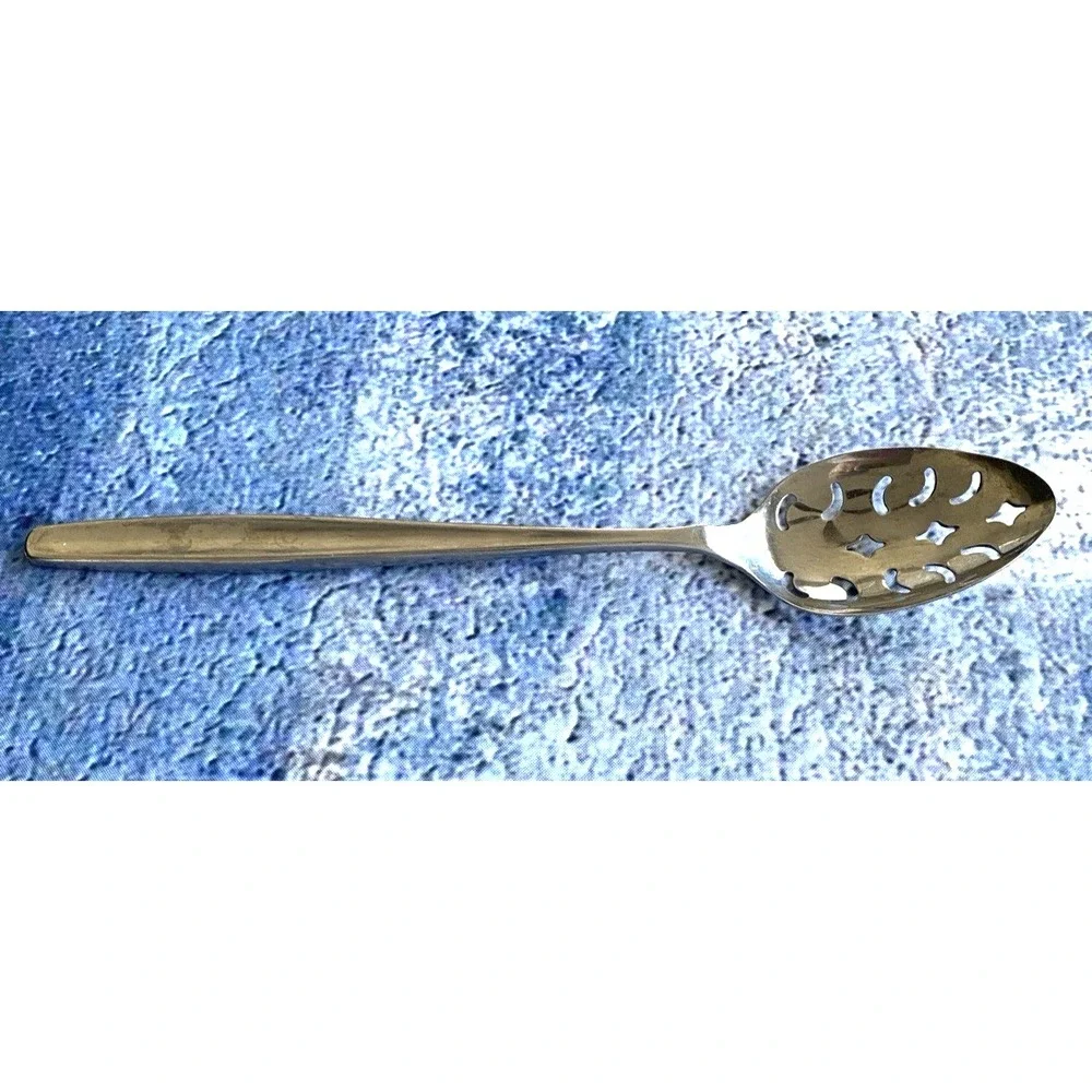 Stainless Steel Slotted Serving Spoon 13